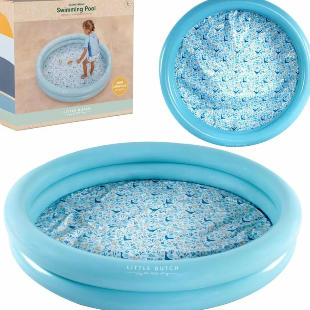 Piscine gonflable Ocean Dreams Blue (150 cm) - Reconditionné Enfant Piscine Enfant