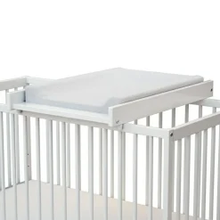 AT4 Plan à langer amovible en bois de hêtre Essentiel blanc