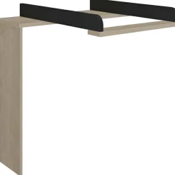 Outlet Plan à langer en chêne blond noir Marcel Plan À Langer