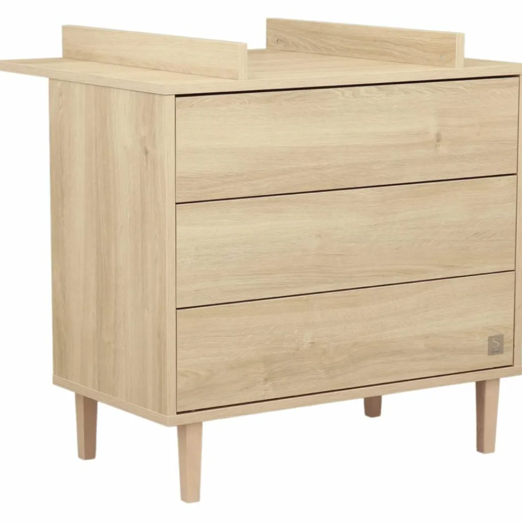 Sale Plan à langer pour commode Paloma Bois 3 tiroirs Plan À Langer
