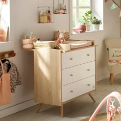 Sauthon mobilier Plan à langer pour commode Acces bois blanc