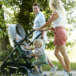 Discount Planche à roulettes pour poussette Kid-Sit Stone noir Planche À Roulettes Et Poignée Pour Poussette