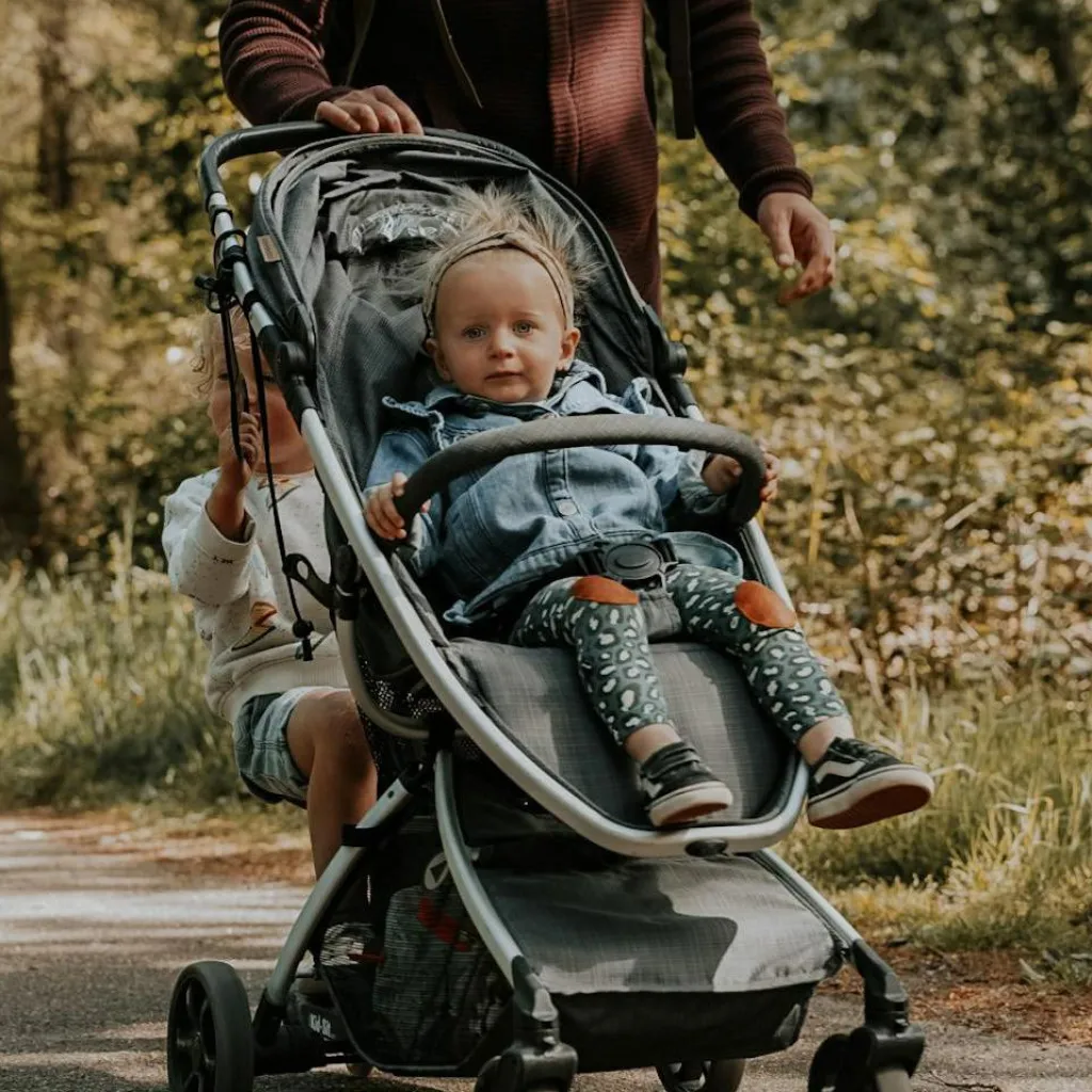 Discount Planche à roulettes pour poussette Kid-Sit Stone noir Planche À Roulettes Et Poignée Pour Poussette