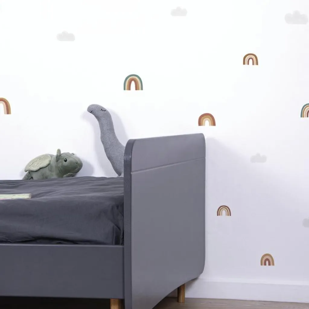 Lilipinso Planche de stickers A3 arc-en-ciel Cute Rainbows