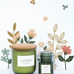 Lilipinso Planche de stickers A3 Colorful Flowers