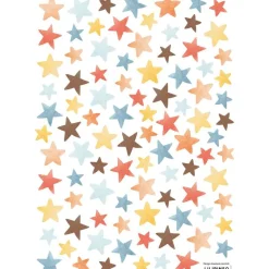 Best Planche de stickers A3 Colorful Stars Stickers Muraux