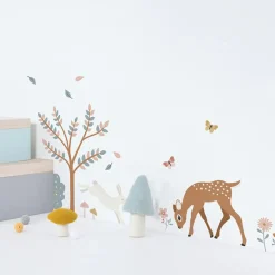 Lilipinso Planche de stickers A3 faon Woodland Animals