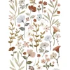 Planche de stickers A3 fleurs Small Refined Flowers Stickers Muraux