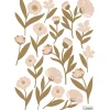 Clearance Planche de stickers A3 Les fleurs Stickers Muraux