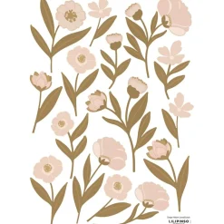 Clearance Planche de stickers A3 Les fleurs Stickers Muraux