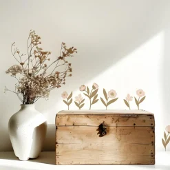 Clearance Planche de stickers A3 Les fleurs Stickers Muraux