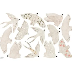 Hot Planche de stickers Décor M Les hirondelles Stickers Muraux