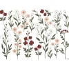 Outlet Planche de stickers Décor L Grandes fleurs Stickers Muraux