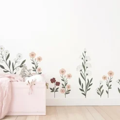 Outlet Planche de stickers Décor L Grandes fleurs Stickers Muraux