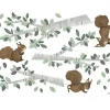 Lilipinso Planche de stickers L Ecureuils (64 x 90 cm)