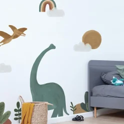 Lilipinso Planche de stickers XL Dino Wonders (130 x 34 cm)