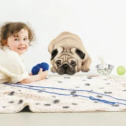 Mimi'lou Planche sticker Carlin Mops (35 x 45 cm)
