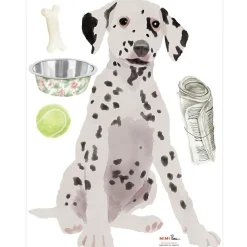 Hot Planche sticker Dalmatien (35 x 45 cm) Stickers Muraux