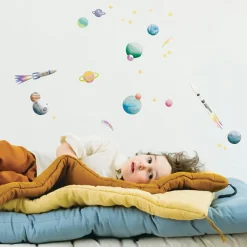 Mimi'lou Planche sticker Just a touch Espace (26 x 19 cm)