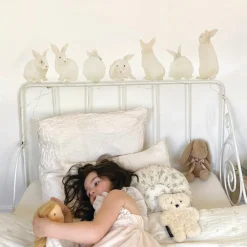 Clearance Planche sticker Lapins (35 x 45 cm) Stickers Muraux