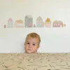 Mimi'lou Planche sticker Petites Maisons (35 x 45 cm)