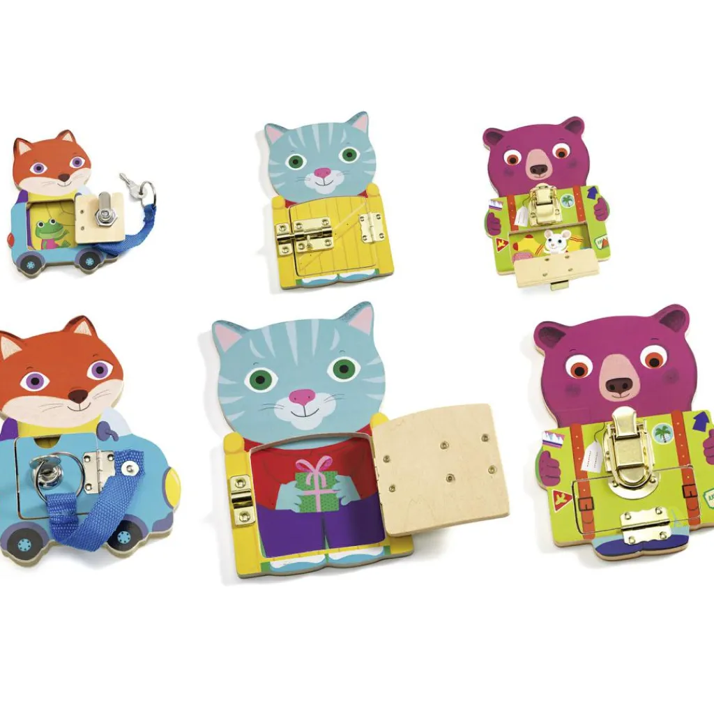 Djeco Planches à verrou Locktou