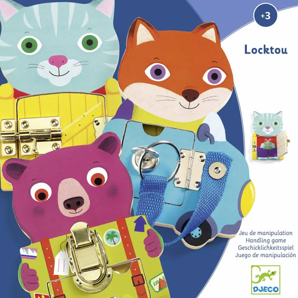 Djeco Planches à verrou Locktou