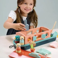 Clearance Péniche famille loutre Maison De Poupée Et Univers De Jeu