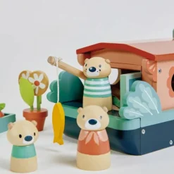 Clearance Péniche famille loutre Maison De Poupée Et Univers De Jeu