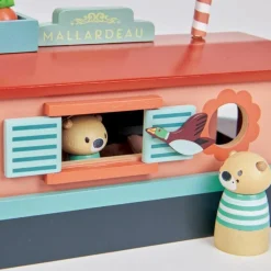 Clearance Péniche famille loutre Maison De Poupée Et Univers De Jeu