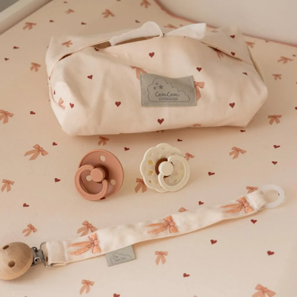 Cam Cam Copenhagen Pochette à lingettes Bows