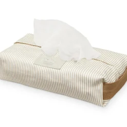 Cam Cam Copenhagen Pochette à lingettes rayures marron