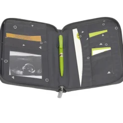 Hot Pochette carnet de santé Casual Universe anthracite Protège Carnet De Santé