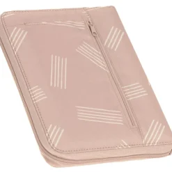 Outlet Pochette carnet de santé Casual Rayures rose Protège Carnet De Santé