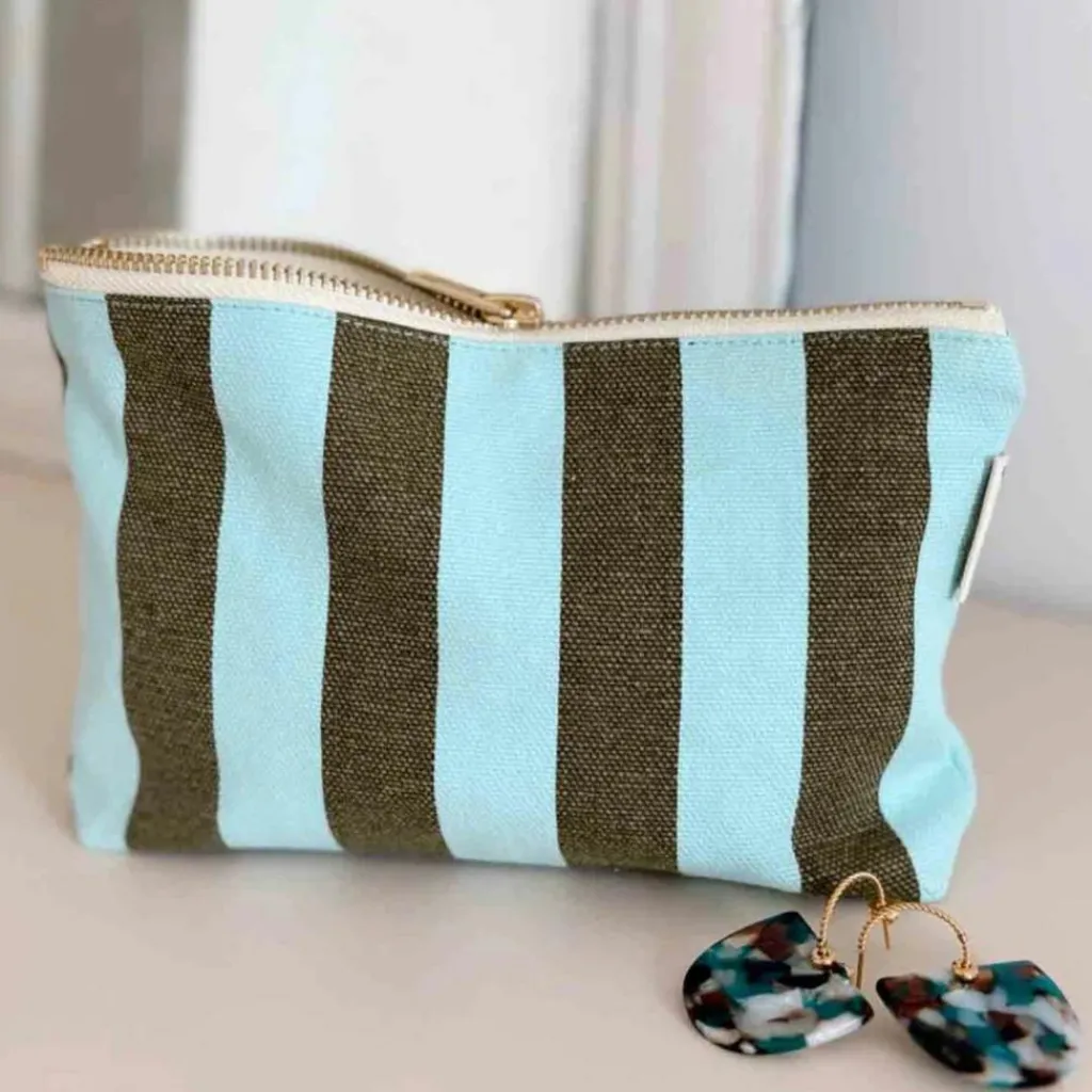 New Pochette Sofia Olive-Greige Cadeaux Maman