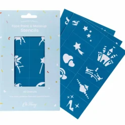 Pochoirs de maquillage (6 planches) Accessoires De Déguisement