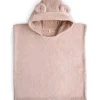 Mushie Poncho de bain Bear Blush (1-3 ans)