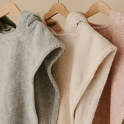 Mushie Poncho de bain Bear Blush (1-3 ans)