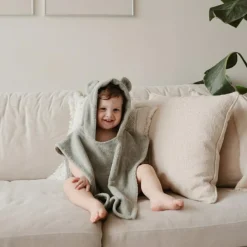 Clearance Poncho de bain Bear Moss (1-3 ans) Poncho