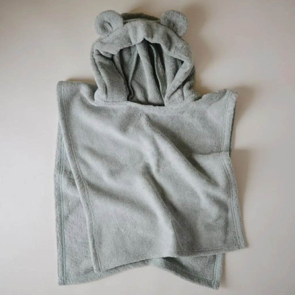 Clearance Poncho de bain Bear Moss (1-3 ans) Poncho