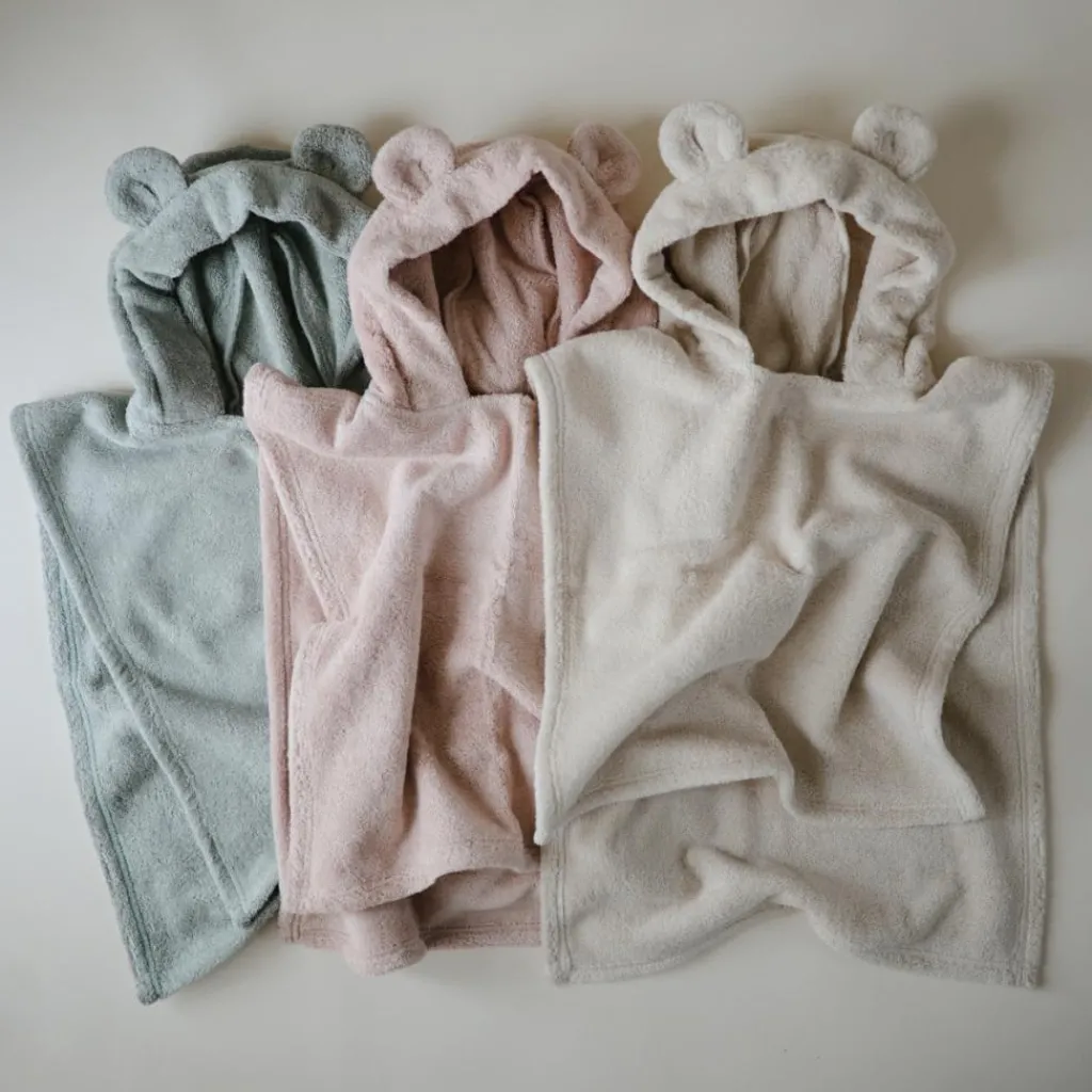 Clearance Poncho de bain Bear Moss (1-3 ans) Poncho