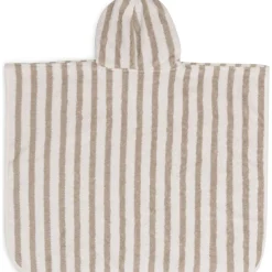 Clearance Poncho de bain en éponge Stripe Olive Green (1-4 ans) Poncho