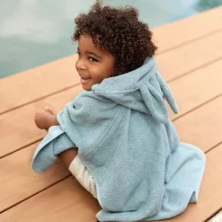 Discount Poncho de bain lapin Sea Green (1-4 ans) Poncho