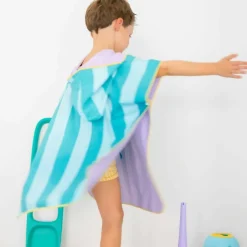 New Poncho de plage Lagon (60 x 60 cm) Poncho