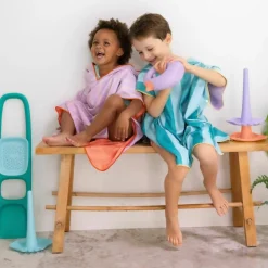 New Poncho de plage Lagon (60 x 60 cm) Poncho