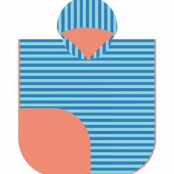 Quut Poncho de plage Océan (60 x 60 cm)