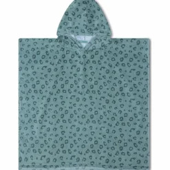 Poncho enfant Léopard vert (3-10 ans) Poncho