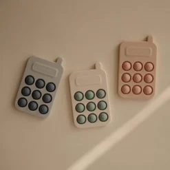 Outlet Pop it en silicone Téléphone blush Jouet / Anneau De Dentition