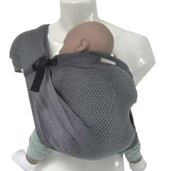 Porté bébé Mini Sling gris Echarpe De Portage Sling