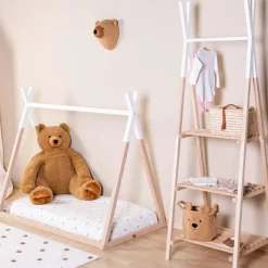 Childhome Portant à vêtements et étagère enfant Tipi